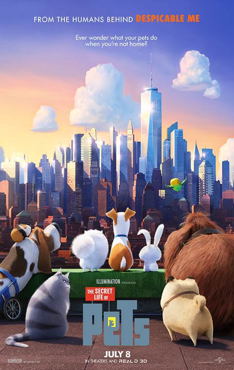 دانلود انیمیشن The Secret Life of Pets با دوبله فارسی
